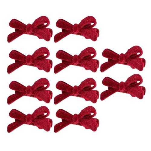 10LOTS BAY BOWKNOT Haarnadel Frauen Pferdeschwanz Haarschlüsse Schöne Baby Bögen Haarnadel Für Partys Und Geschenke von WATERBELINE