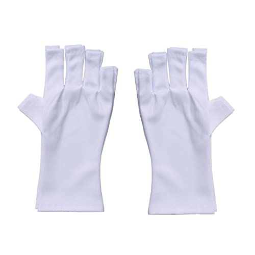 Anti UV Handschuhe Für Gel Pediküre Fingerloser Handschuh UV Schutzhandschuhe Für Gel Maniküre UV Schutz Strahlungssicher Anti UV Handschuhe Für Gel Nagellampe von WATERBELINE