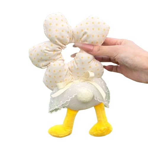 Dehnbares Stoff Haarband Mit Cartoonstilen Und Blumendetails Elastischer Pferdeschwanzhalter Für Sporttäglicher Friseur von WATERBELINE