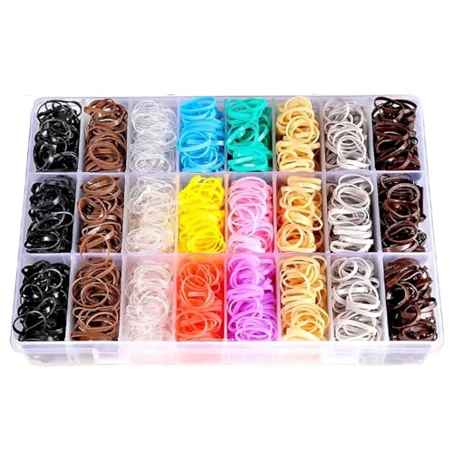 Elastic Girl Hair Bindes Frisur Accessoires Mit Friseurwerkzeugen Und Cutter Zur Einfachen Verwendung Durch Kinder Und Kleinkind von WATERBELINE