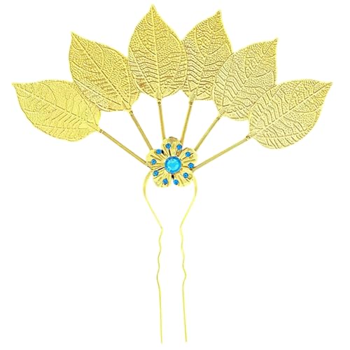 Elegantes Blatthaarstock Mit Crystal Filigree Buyao Für Frauen Mädchen Buyao Für Ethnische Thailändische Kopfbedeckung Haarschmuck von WATERBELINE