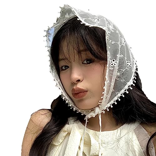 Ethnischer Spitzenschal Stirnband Für Mädchen Haarschal Bandanas Kopfschmuck Turban Haarband Damen Foto Kopftuch Kopf Accessoire Spitzenschal Stirnband Modisches Accessoire von WATERBELINE