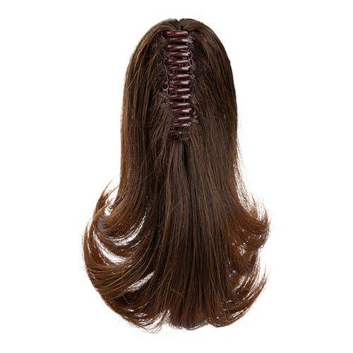 Frauen Lockiger Synthetischer Pferdeschwanz Erweiterungshaarstück Mit Klauenclip Für Schnelle Frisuren Verschiedene Outfit Outfit Haarclips von WATERBELINE