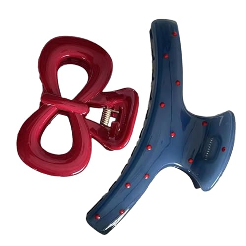 Haarklaue Clip Bow Thema Haarklaue Klemme Schöne Valentinstag Haarhalter Barrettes Starke Haarnadel Für Mädchen von WATERBELINE