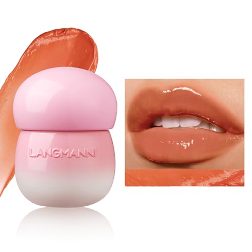 Kiefernzapfen Lipgloss Milchdose Gelee Wasserdicht Dauerhafte Lippenglasur Lippenstift Make Up Lippenöl Make Up Kosmetik Für Frauen Silikonpinsel von WATERBELINE