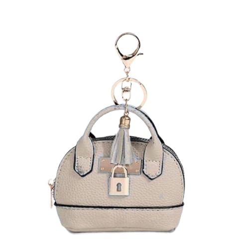 Kleine Beutel Schlüsselbund Charm Münze PU Leder Organisatoren Für Frauen Lippenstifte Karten Und Datenkabelspeicherlösung von WATERBELINE