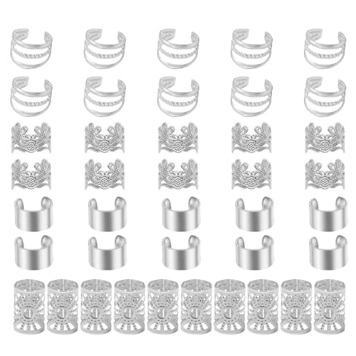 Kronen Dreadlock Haarringe Stilvoller Und Praktischer Haar von WATERBELINE