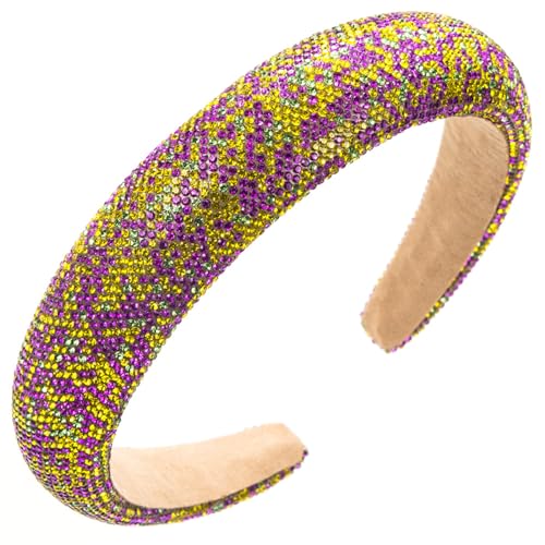 Mardi Gras Kristall Stirnbänder Für Verschiedene Kleider Kristall Haarteil Elegante Mardi Gras Kristall Kopfbedeckung Mardi Gras Outfit von WATERBELINE