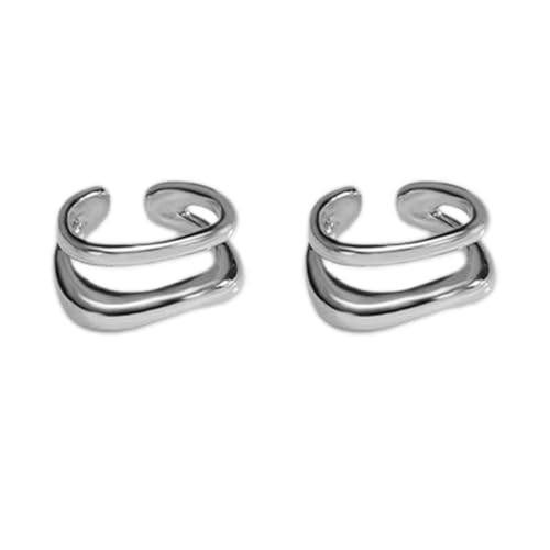 Mode Ohrmanschette Für Frauen Geometrische C Form Doppelschicht Clip Auf Ohrringen Knorpelzubehör Unisex Ohrbedeckung Mode Ohrmanschette Für Frauen Geometrische C Form Doppelschicht Clip Auf Ohrringen Knorpelzubehör Unisex Ohrbedeckung von WATERBELINE