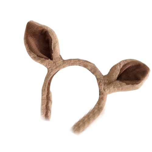 Schöne Plüsch Ohr Stirnband Stufe Show Kostüm Haarhoop Für Weibliche Musikfestival Und Feiertagsparty Versammlung von WATERBELINE