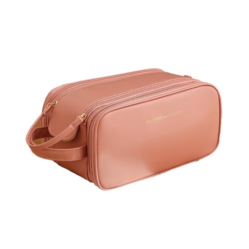 WATERBELINE Make-up-Organizer,große Kapazität,Reise-Kosmetiktasche,Kulturbeutel,tragbare PU-Make-up-Tasche für Damen von WATERBELINE