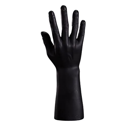 WATERBELINE Simulation Männer Hand Modell Hand Halterung Männliche Uhr Schmuck Handschuh Display Hand Modell Haut Farbe Weiß Schwarz Männliche Mannequin Hand von WATERBELINE