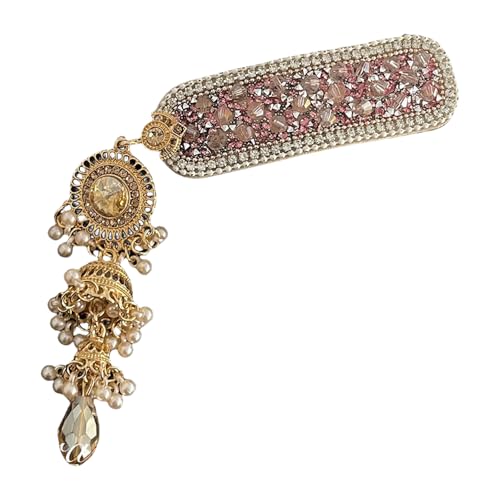 Zarte Perlen Tassels Geburtstag Barrette Elegante Haarbänder Für Mädchen Hochzeitsfeier Foto Requisiten Kopfbedeckung Haarnadel von WATERBELINE