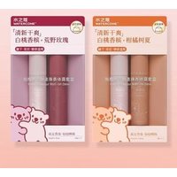 WATERCOME - Fresh Flavor Roll On Dew Set Hug Bear Limited Edition - 2 Types Peach & Rose (18ml x 2) von WATERCOME