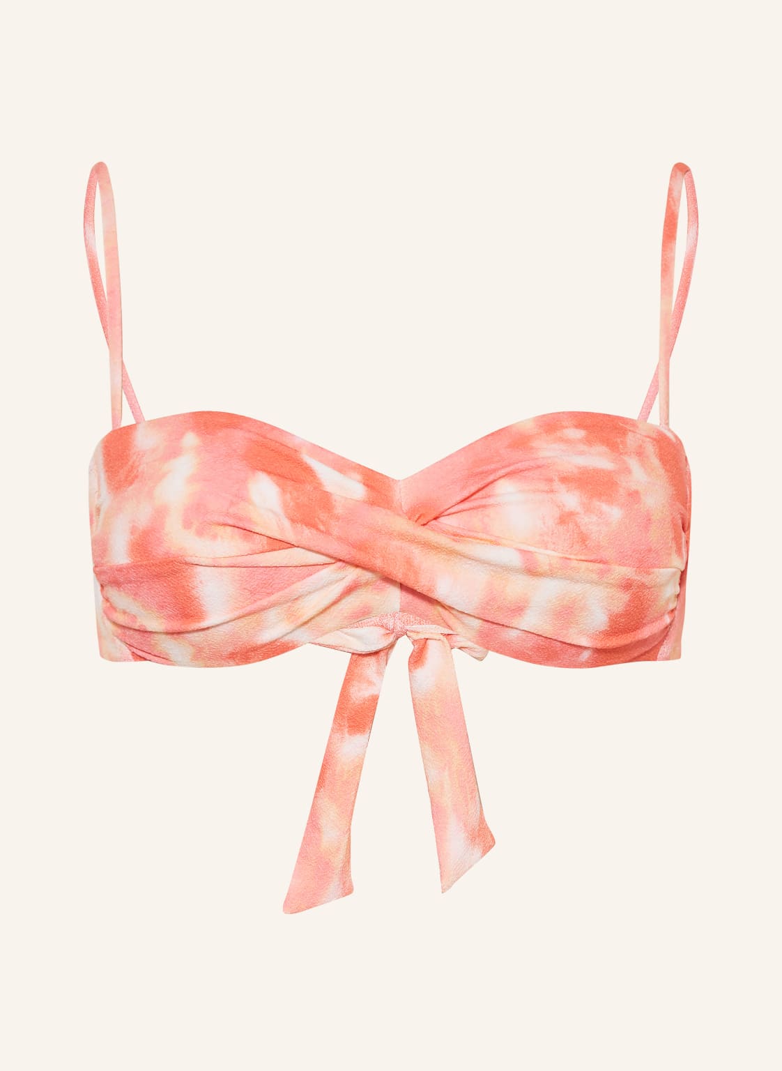 Watercult Bandeau-Bikini-Top Sunhaze Dreams pink von WATERCULT