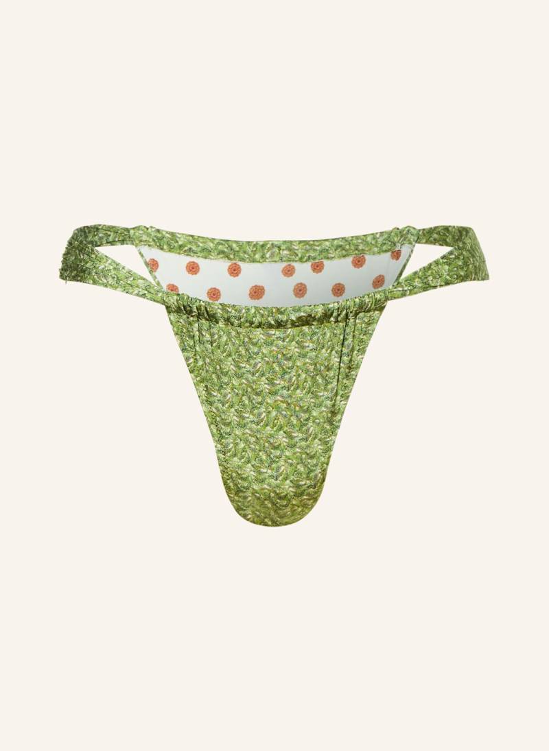 Watercult Brazilian-Bikini-Hose Le Soleil gruen von WATERCULT