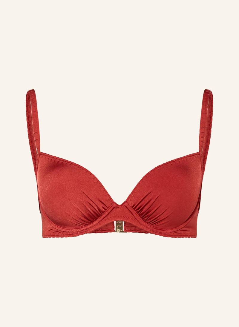 Watercult Bügel-Bikini-Top Crafted Essentials rot von WATERCULT