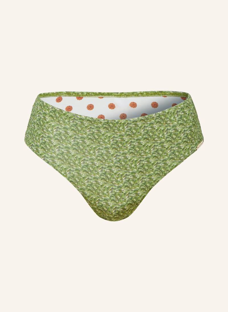 Watercult High-Waist-Bikini-Hose Le Soleil gruen von WATERCULT