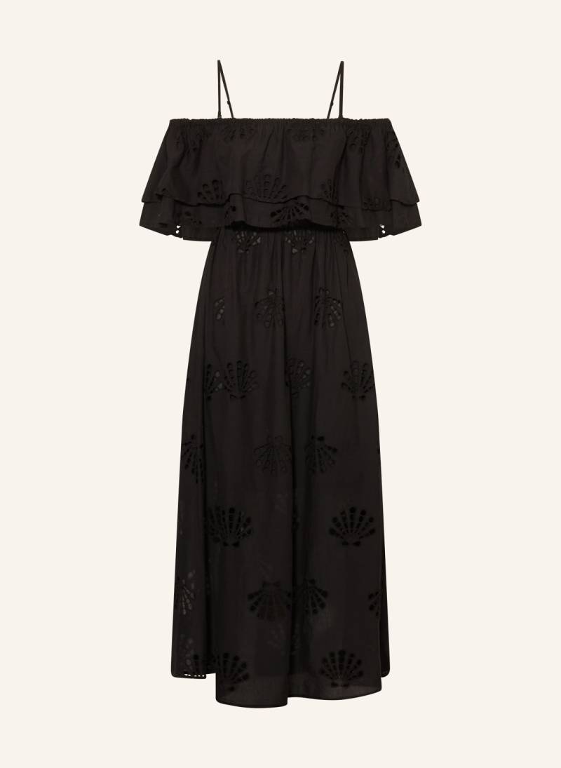 Watercult Strandkleid Dolce Lemon Aus Lochspitze schwarz von WATERCULT