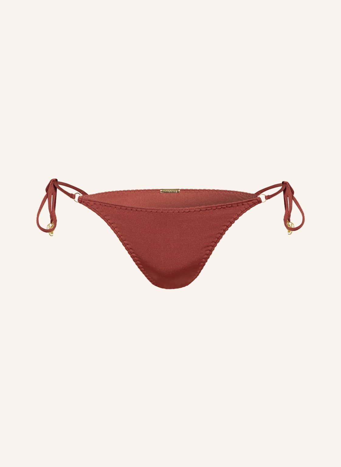 Watercult Triangel-Bikini-Hose Crafted Essentials rot von WATERCULT