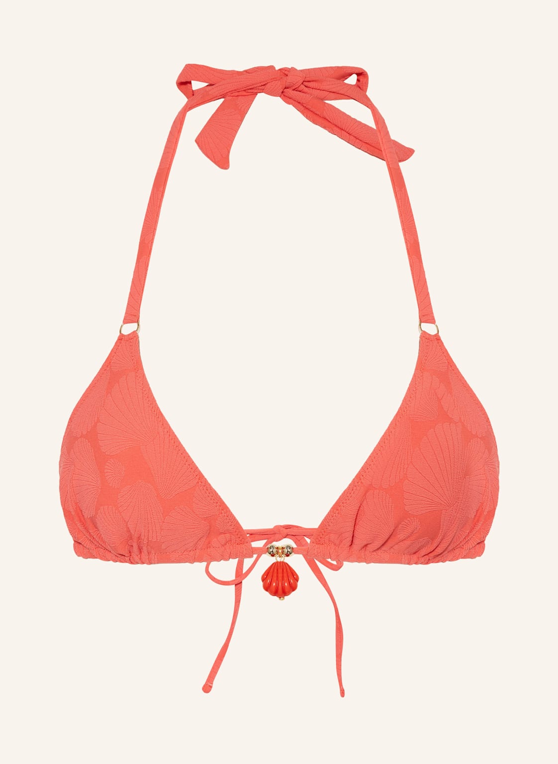 Watercult Triangel-Bikini-Top Coastal Daydream orange von WATERCULT