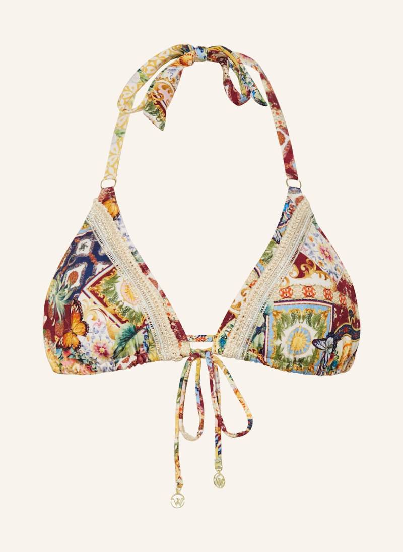 Watercult Triangel-Bikini-Top Treasured Trove gelb Watercult Triangel-Bikini-Top Treasured Trove gelb von WATERCULT