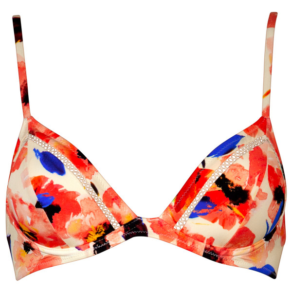 Watercult - Women's Bloom Sentiment Bikini Top 7501 - Bikini-Top Gr 36 - Cup: D bunt von WATERCULT