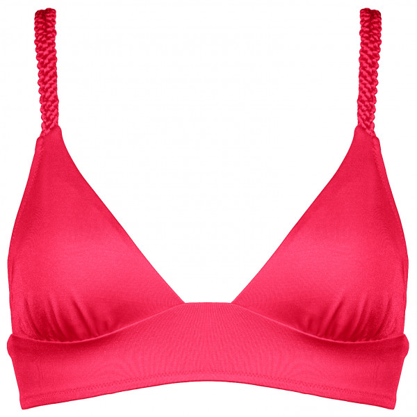 Watercult - Women's Makramé Love Bikini Top 7039 - Bikini-Top Gr 44 - Cup: B rosa/rot von WATERCULT