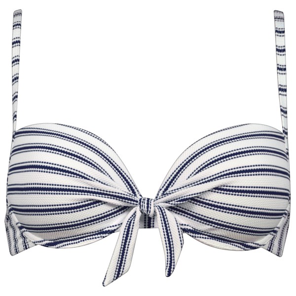 Watercult - Women's Seaside Splash Wired Bikini Top - Bikini-Top Gr 44 - Cup: C grau von WATERCULT