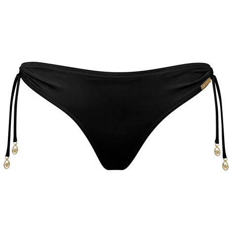 Watercult - Women's Shimmering Solids Adj. Bikini Bottoms - Bikini-Bottom Gr 42 schwarz von WATERCULT