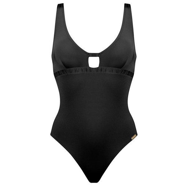 Watercult - Women's Shimmering Solids Swimsuit - Badeanzug Gr 40 - Cup: C schwarz von WATERCULT