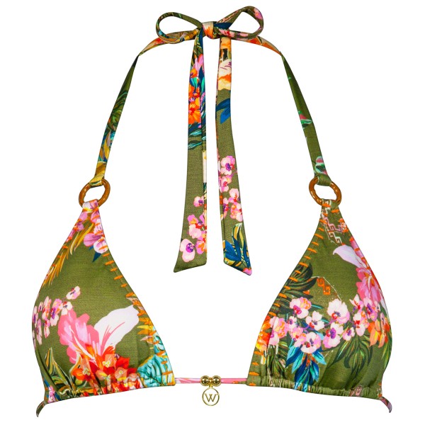 Watercult - Women's Sunset Florals Bikini Top 7086 - Bikini-Top Gr 38 bunt von WATERCULT
