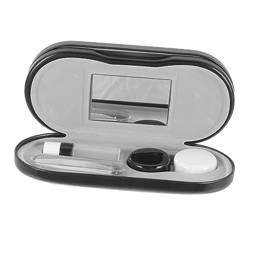 WATIIFUFU 1satz Tragbare Brillenbox Mit Doppelter Schicht Multifunktionale Brillenetui Für Brillen Und Linsen Organizer Für Kontaktlinsen Und Brillenaccessoires Für Unterwegs von WATIIFUFU
