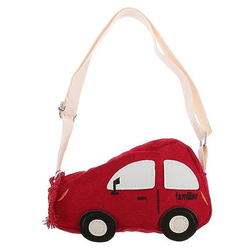 WATIIFUFU 1 Stück Auto Umhängetasche Aufbewahrungstasche Kinder Umhängetasche Cartoon Umhängetasche Schöne Umhängetasche Cartoon Umhängetasche Schöne Handtasche Schöne Umhängetasche von WATIIFUFU