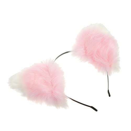 WATIIFUFU Plüsch-katzenohr-haarband Kreatives Katzen-haarband Stylisches Haarband Für Performance Festival-party-kopfbedeckung Einfach Zu Tragen von WATIIFUFU