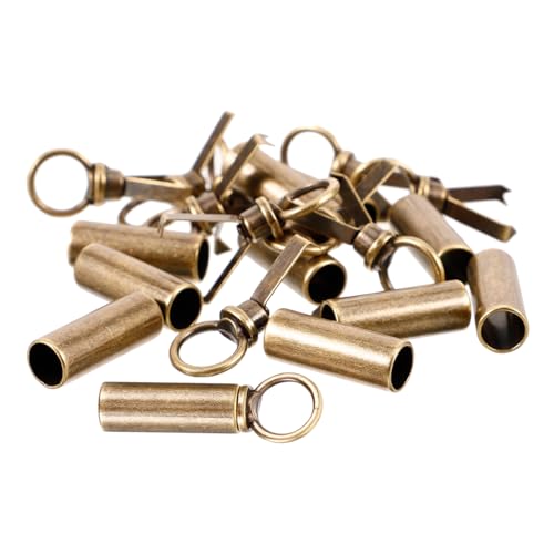 WATIIFUFU Kordel-Endkappen für Kapuzenpullover 10 Sets Kordelzug-Endkappen für Hosen Metall-Schnürsenkel-Endkappen -Zubehör-Set von WATIIFUFU