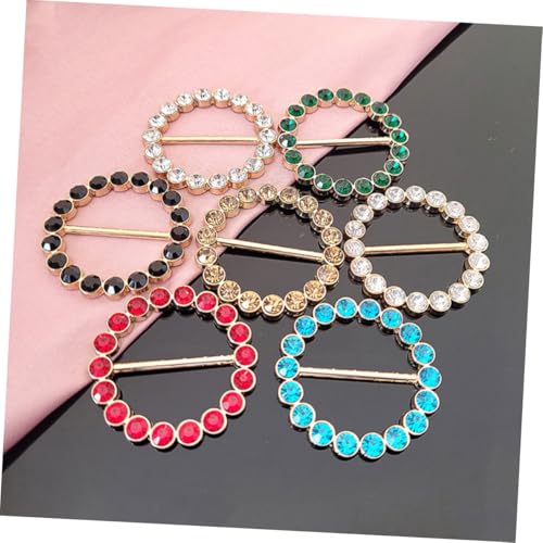 WATIIFUFU 10 Stück Dekorative Hemdclips für Damen Multifunktionale Schal Verschlüsse Modische Accessoires für Tägliche Outfits Langlebig und Elegant von WATIIFUFU