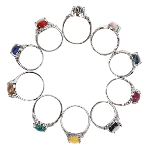 WATIIFUFU 10 Stück Teiliges Damen Ring Set Vintage Knöchelring Set Stapelbare Statement Ringe Verstellbare Schmuck Damen Modeschmuck für Alltag und Besondere Anlässe von WATIIFUFU