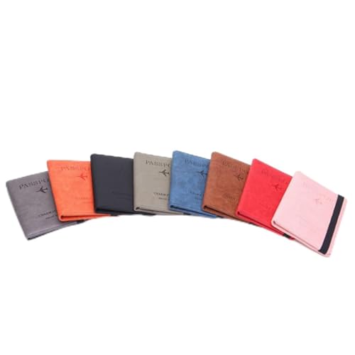WATIIFUFU Reisepasshülle Etui RFID-geldbörse Aufbewahrungstasche Aus Pu Material Für Damen Frauen Schwarz Mit Raum Für Ausweise Und Fotos Klein Und Praktisch von WATIIFUFU