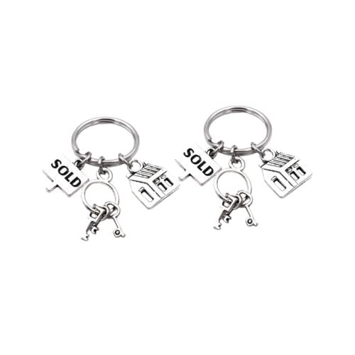 WATIIFUFU Schlüsselanhänger Mit Buchstaben Geschnitzt Dekorativer Schlüsselhalter Für Echte Kollegen von WATIIFUFU