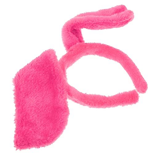 WATIIFUFU Hundeohren Haarband Damen All-match Haarreif Festival Haarschmuck Party Zubehör Tier Ohr Design Haarband Frauen Haar Ornament von WATIIFUFU