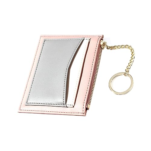 WATIIFUFU 1stück Fashion Multi Wallet Für Splice Design Zipper Geldbörse Pu Fächer Praktisch Und Leicht von WATIIFUFU