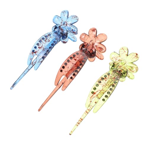 WATIIFUFU 3stücke Blumen-haarspangen Für Mädchen Dekorative Haarklammern Für Hochzeiten Partys Und Besondere Anlässe Komfortabel Und Vielseitig Für Verschiedene Frisuren von WATIIFUFU