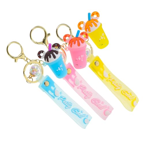 WATIIFUFU 3St Eisbecher Schlüsselanhänger Schlüsselanhängerringe Schlüsselanhänger für Autoschlüssel geldgeschenke Weihnachten weihnachsgeschenk Schlüsselanhänger Schlüsselanhänger-Charm von WATIIFUFU