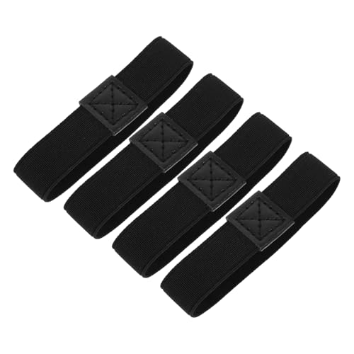 WATIIFUFU 4 Stück Elastische High Heel Schnürsenkel Teiliges Löse Schuhriemen Damen Pumps Strapazierfähig Waschbar Einfach Ausziehbar Komfortverbesserung für Hohe Absätze von WATIIFUFU