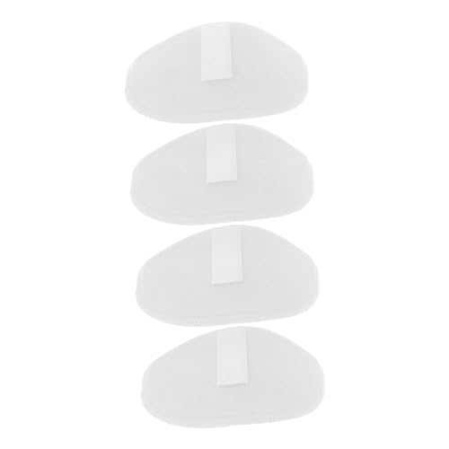 WATIIFUFU 4 Stück Schulterpolster Kostüm Schäume Pads Atmungsaktive Schwammpolster Wiederverwendbar Abnehmbar Für Damen Kleidung Herren Blazer Anzug Mantel Nähen von WATIIFUFU