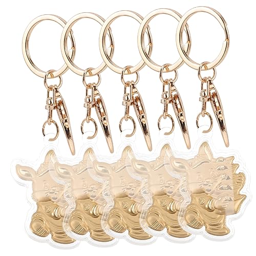 WATIIFUFU Niedlicher Hasen-schlüsselanhänger Sternzeichen-hase Neujahrs-schlüsselanhänger Taschenanhänger Für Frauen von WATIIFUFU