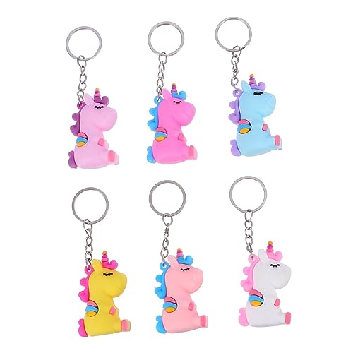 WATIIFUFU 6 Stück Schlüsselanhänger Aus PVC Weicher Schlüssel Für Handy- Schlüsselanhänger Schlüsselband von WATIIFUFU