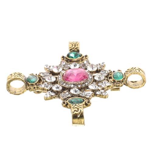 WATIIFUFU Barock Stil Brosche Kreuz Form Vintage Dekorative Anstecknadel für Kleidung Party Hochzeit Eleganter Lapel Pin Modisches Accessoire für Damen von WATIIFUFU