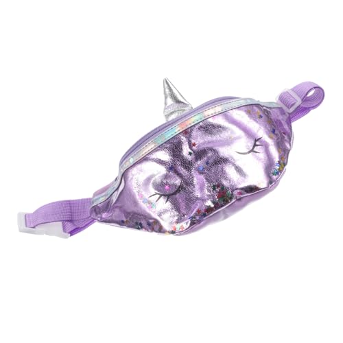 WATIIFUFU Einhorn Umhängetasche Für Mädchen Modische Bauchtasche Mit Einhorn-Motiv Freizeittasche Aus Strapazierfähigem Material Zum Einkaufen Und Reisen von WATIIFUFU